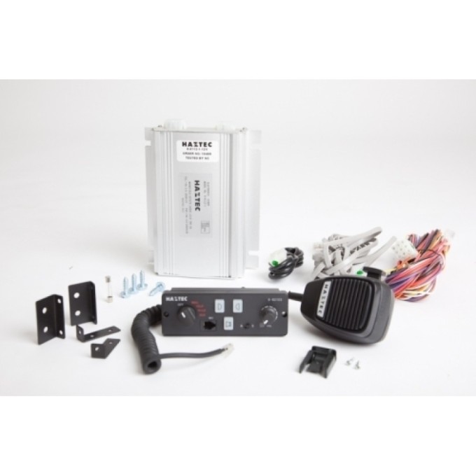 Sistem complet de avertizare acustica profesionala Haztec (Sirena si Difuzor)